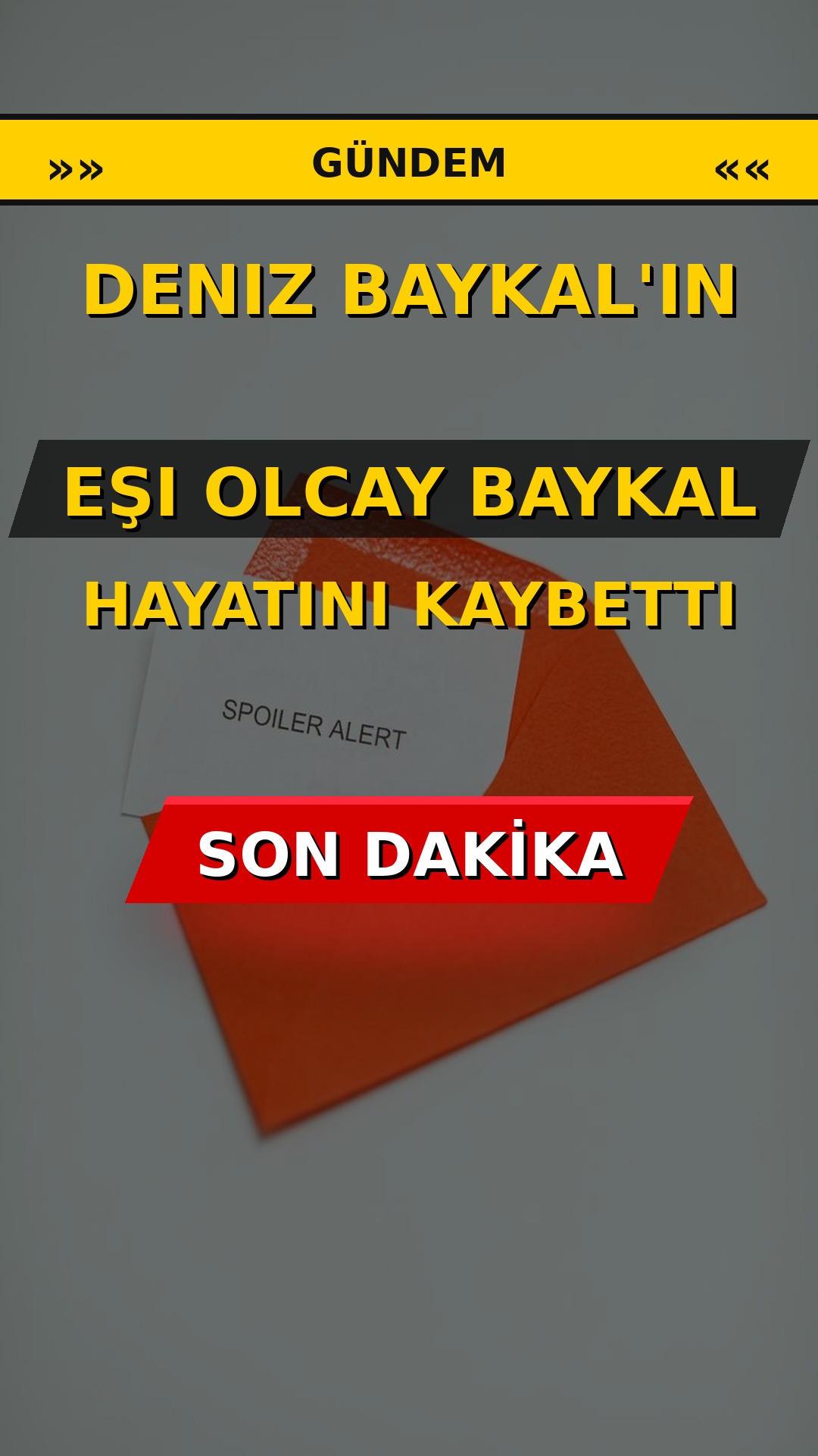 Deniz Baykal'ın eşi Olcay Baykal hayatını kaybetti
