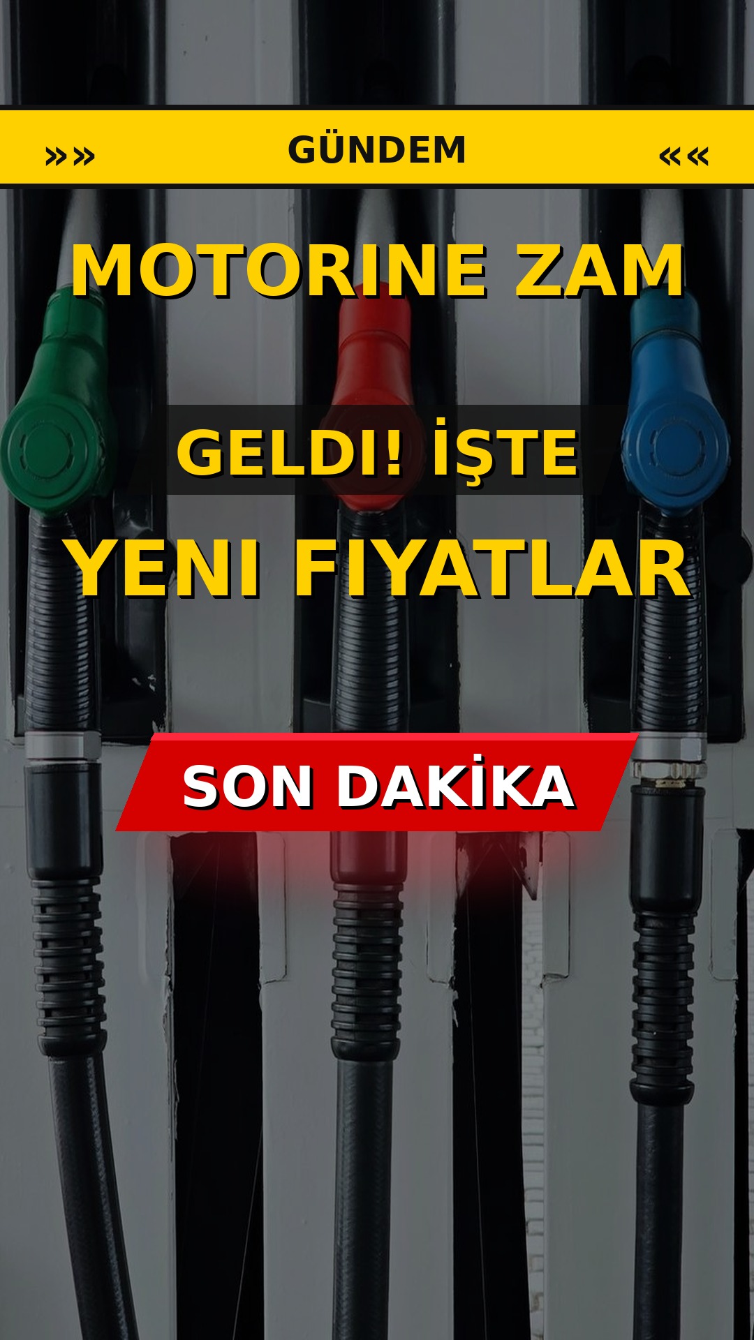 Motorine Zam Geldi! İşte Yeni Fiyatlar
